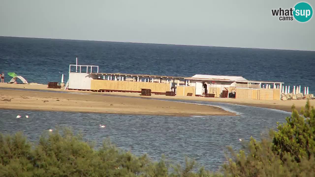 Webcam Chia – Vista en directo de la playa Su Giudeu