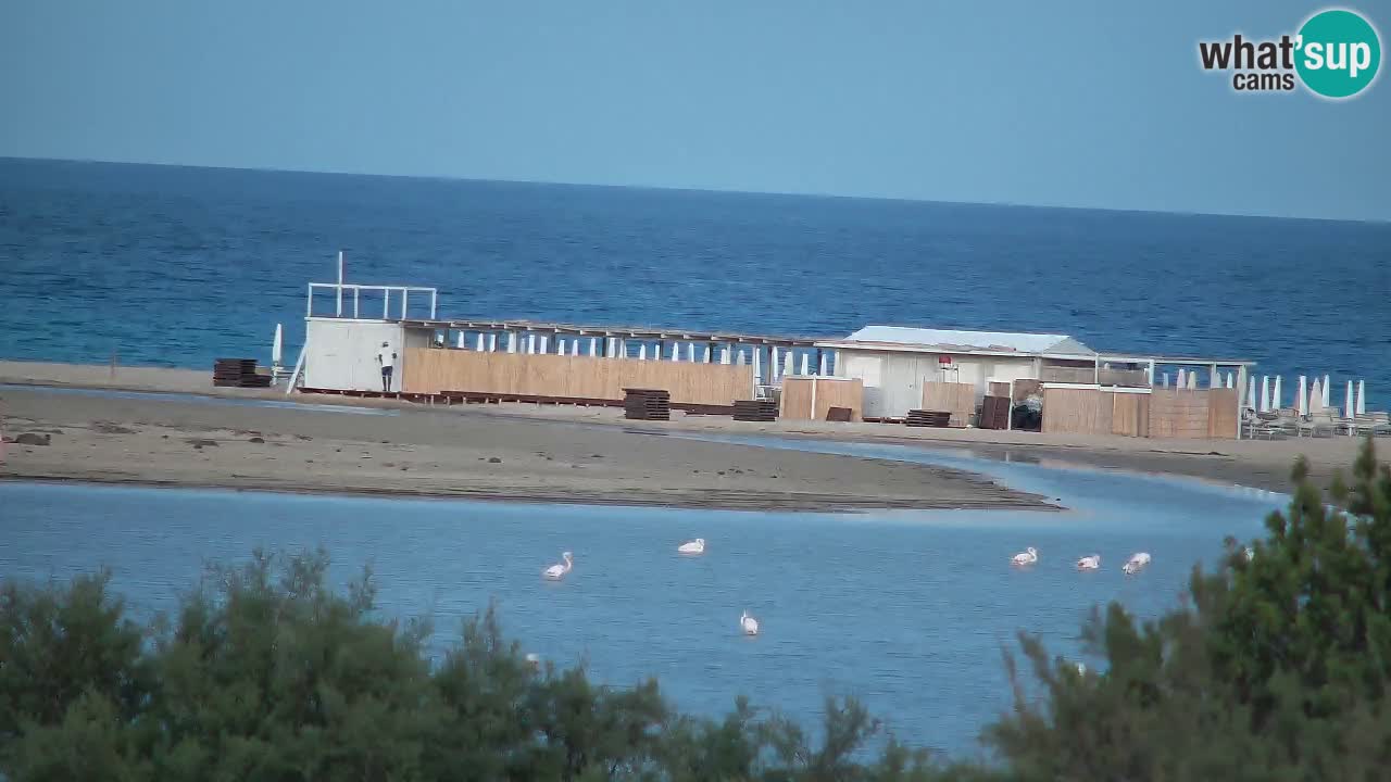 Webcam Chia – Vista en directo de la playa Su Giudeu