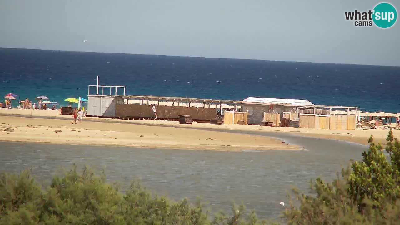 Webcam Chia – Live View of Su Giudeu Beach