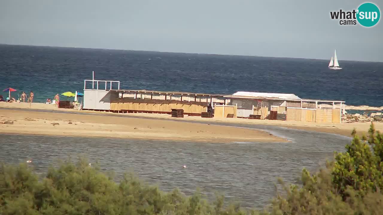 Webcam Chia – Live View of Su Giudeu Beach
