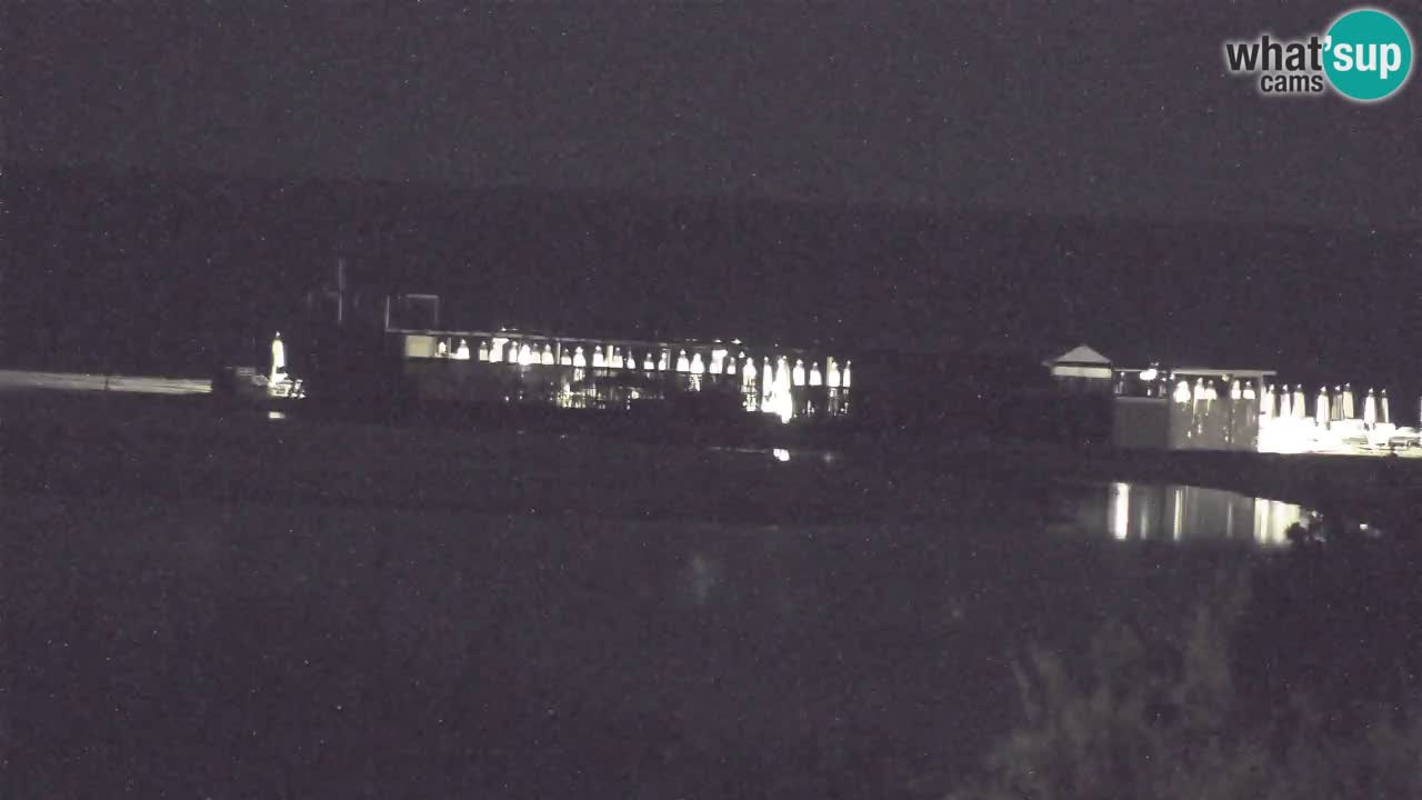 Webcam Chia – Vista en directo de la playa Su Giudeu
