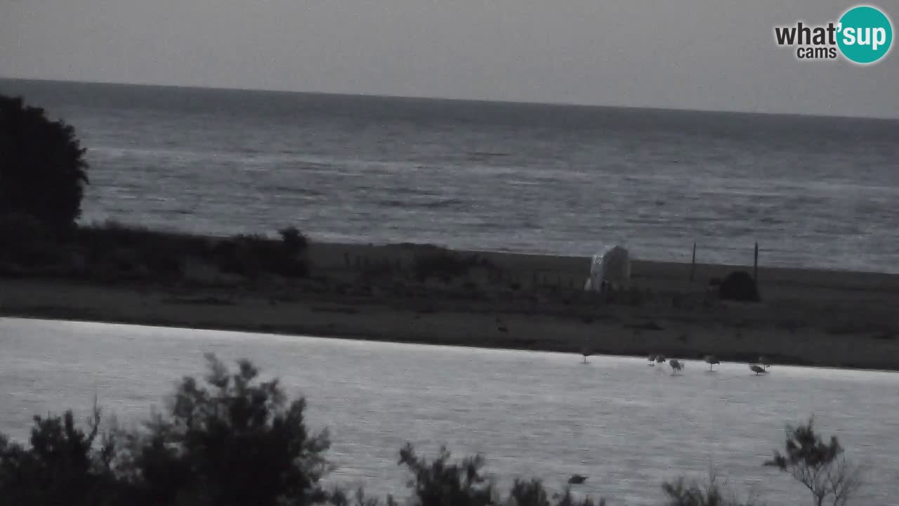 Webcam Chia – Spiaggia Su Giudeu in diretta