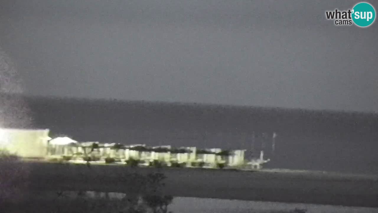 Webcam Chia – Vista en directo de la playa Su Giudeu