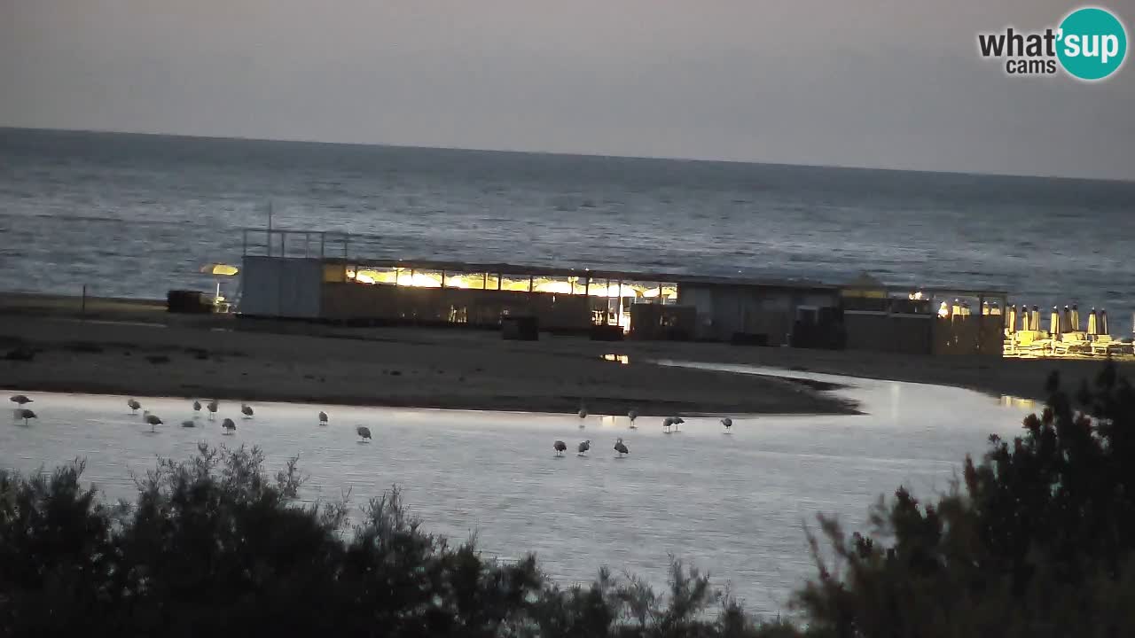 Webcam Chia – Vista en directo de la playa Su Giudeu