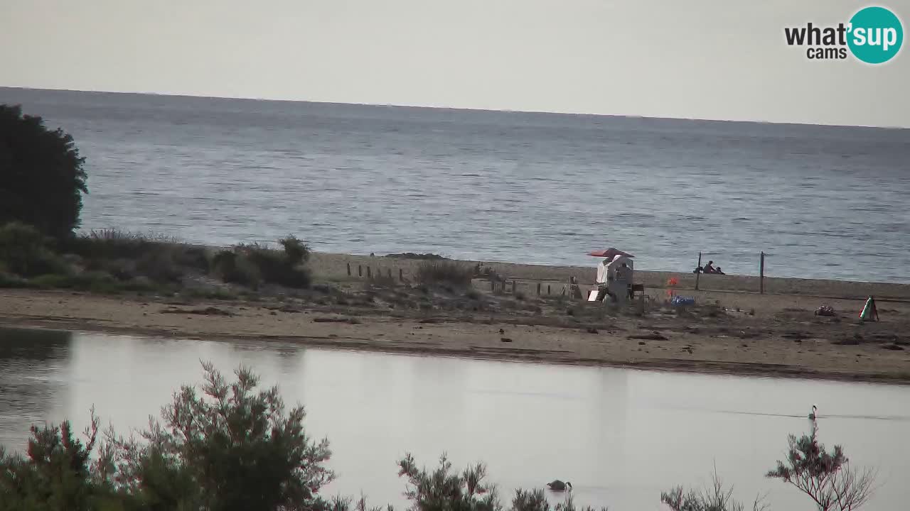Webcam Chia – Vista en directo de la playa Su Giudeu