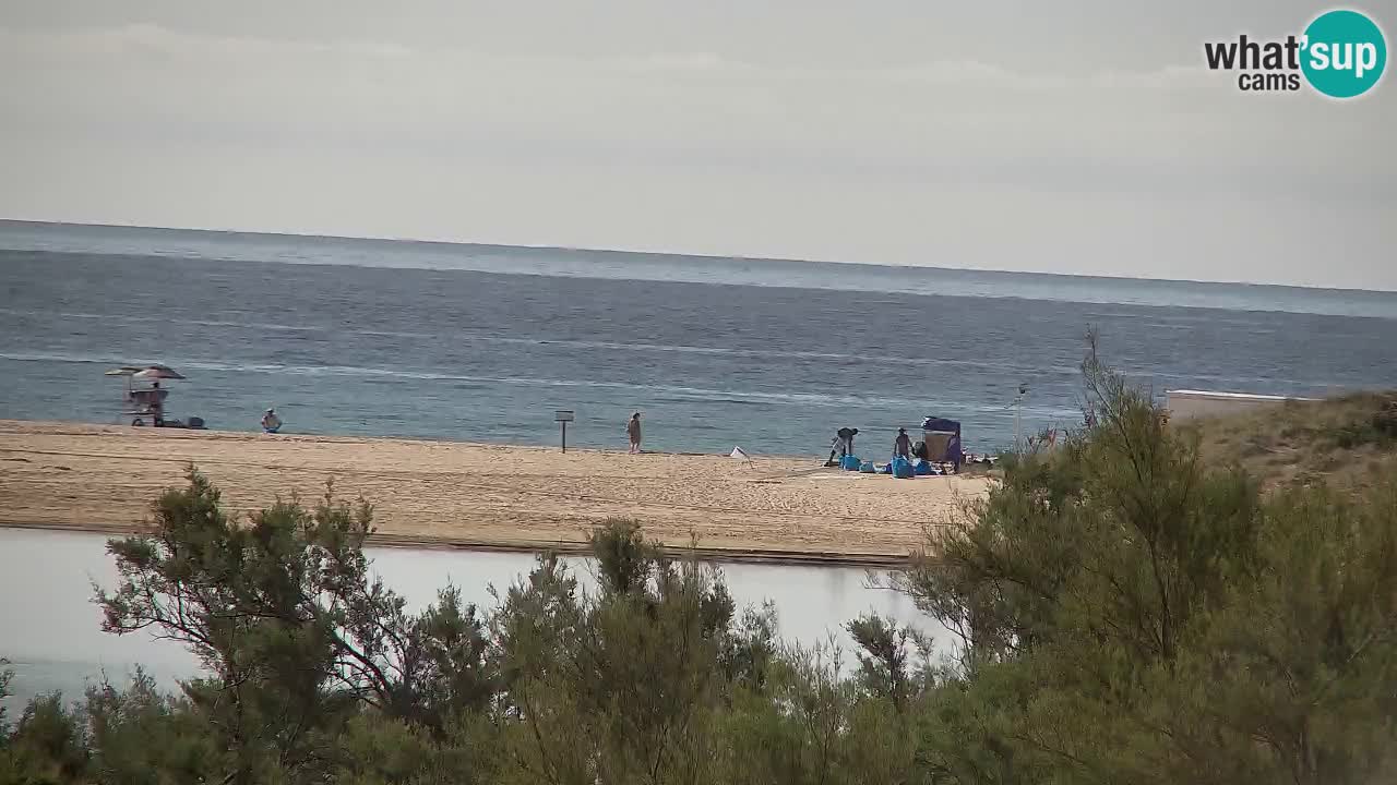 Webcam Chia – Vista en directo de la playa Su Giudeu