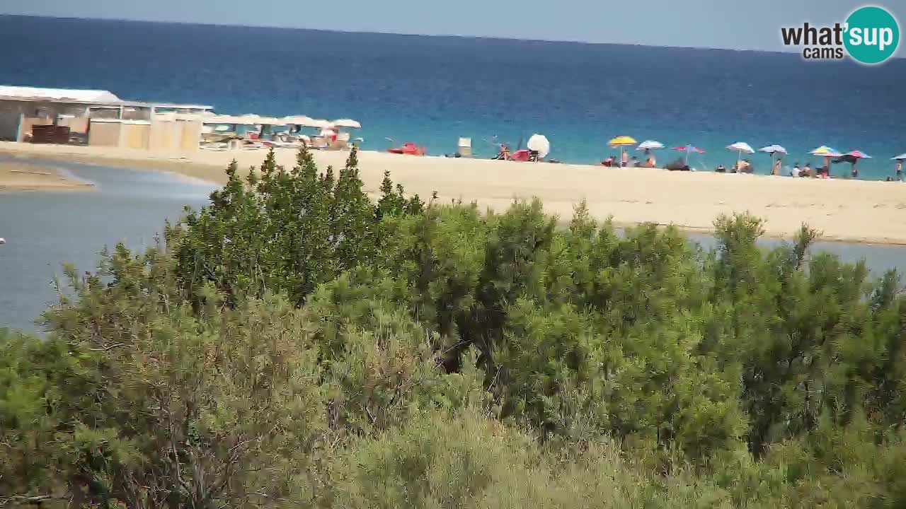 Webcam Chia – Live View of Su Giudeu Beach
