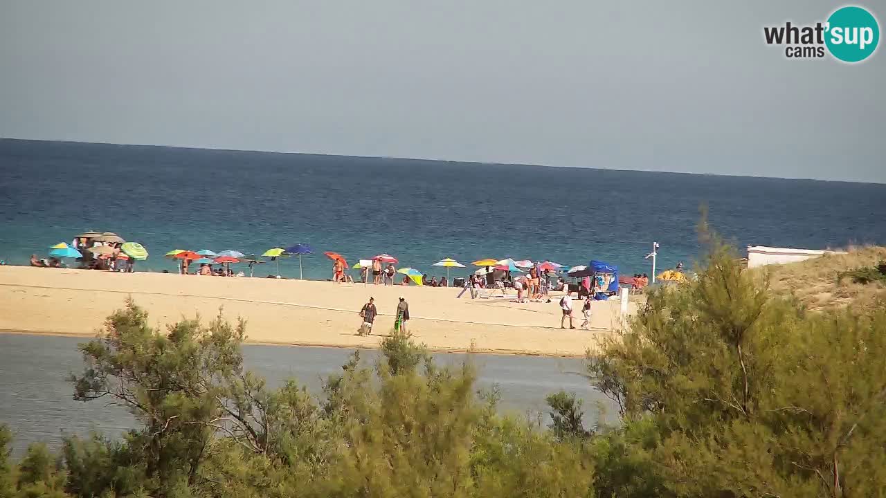 Webcam Chia – Live View of Su Giudeu Beach