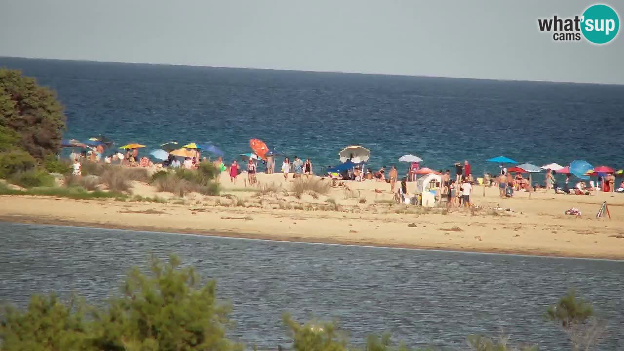 Webcam Chia – Live View of Su Giudeu Beach