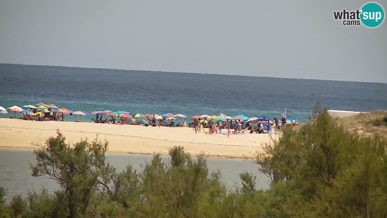 Webcam Chia – Live View of Su Giudeu Beach