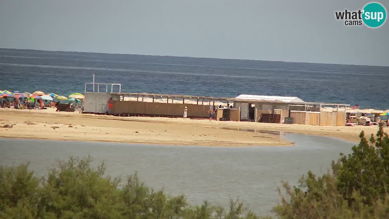 Webcam Chia – Vista en directo de la playa Su Giudeu