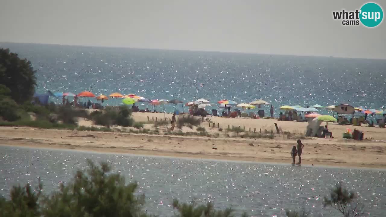 Web kamera Chia – Pogled uživo na plažu Su Giudeu