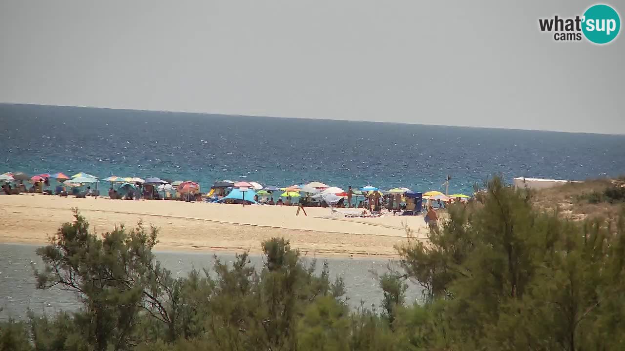Webcam Chia – Spiaggia Su Giudeu in diretta