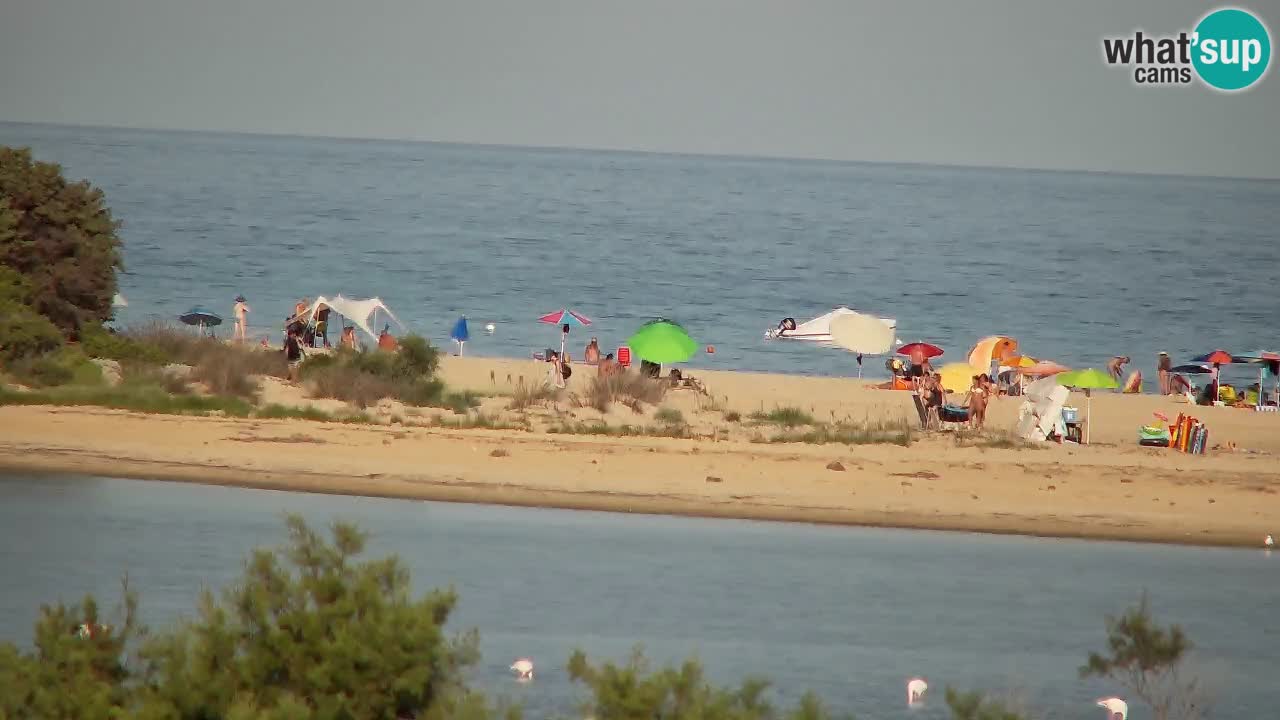Webcam Chia – Spiaggia Su Giudeu in diretta