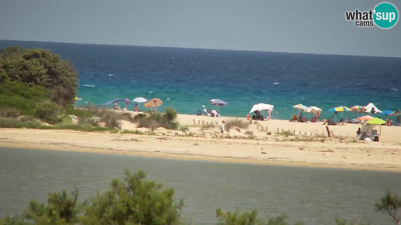 Web kamera Chia – Pogled uživo na plažu Su Giudeu