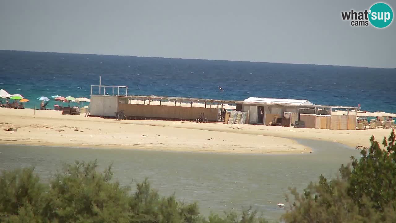 Spletna kamera Chia – Pogled v živo na plažo Su Giudeu