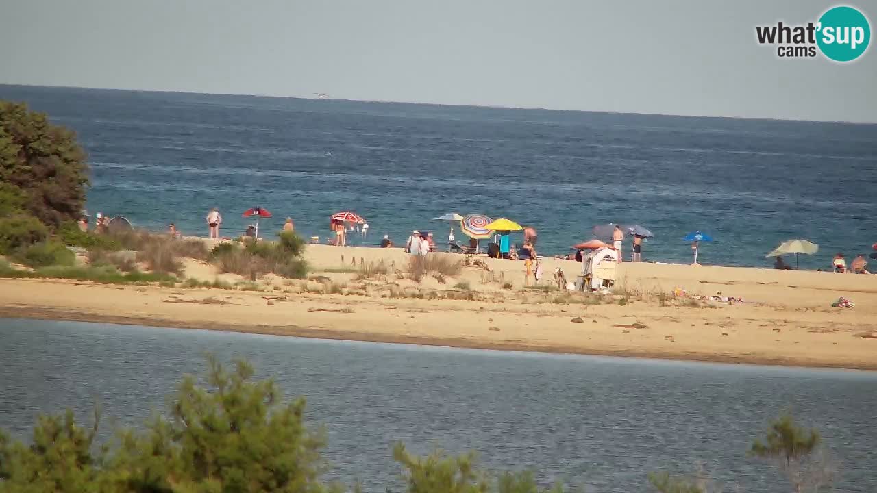 Webcam Chia – Vista en directo de la playa Su Giudeu