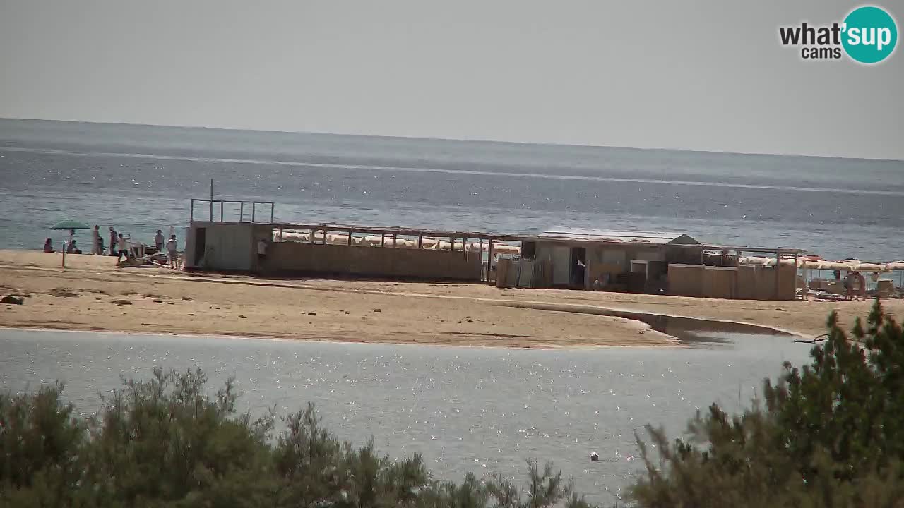 Webcam Chia – Vista en directo de la playa Su Giudeu
