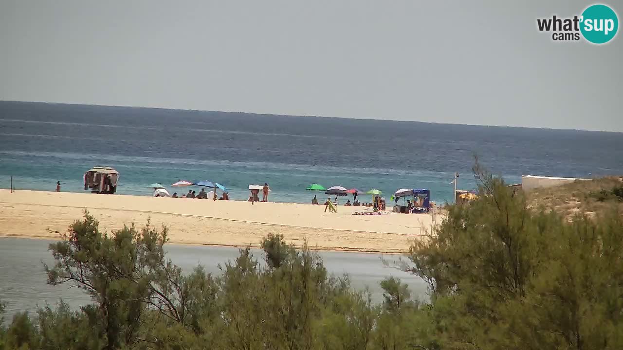Webcam Chia – Live View of Su Giudeu Beach