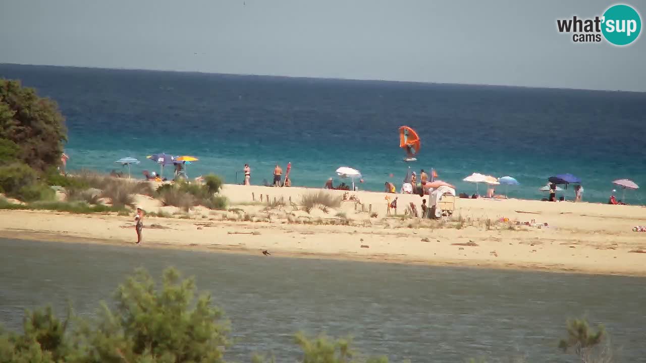 Webcam Chia – Spiaggia Su Giudeu in diretta
