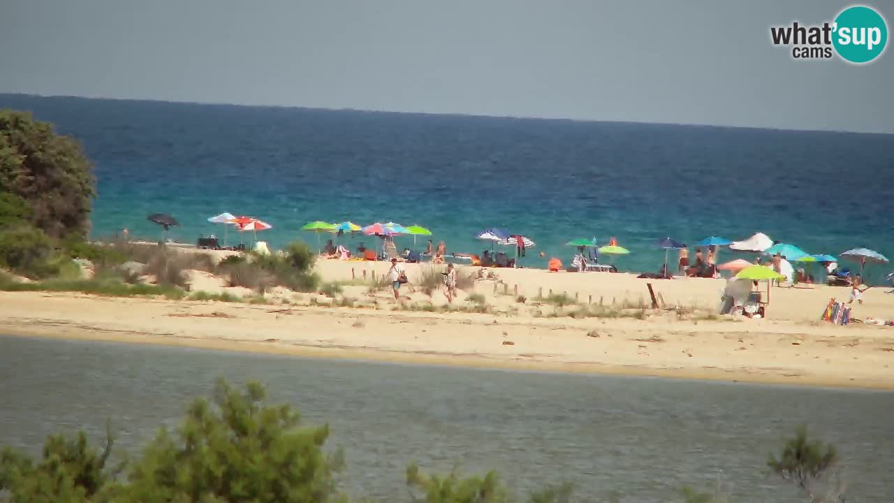 Webcam Chia – Spiaggia Su Giudeu in diretta