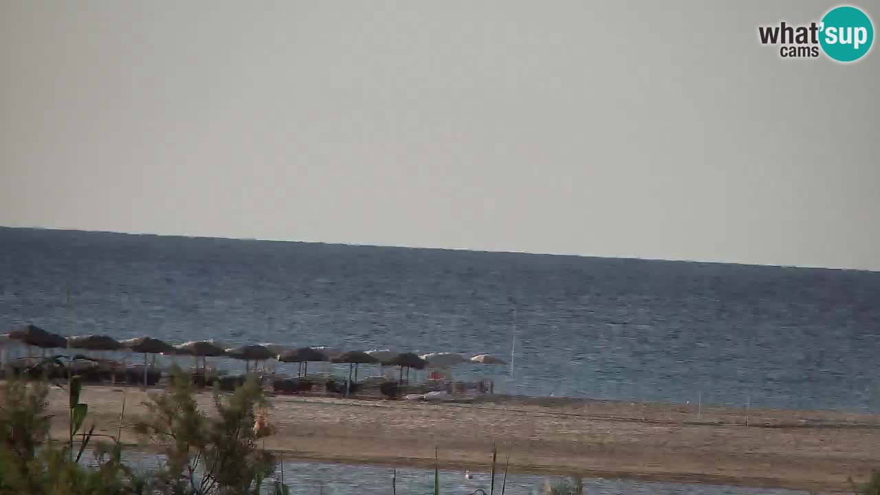 Webcam Chia – Spiaggia Su Giudeu in diretta