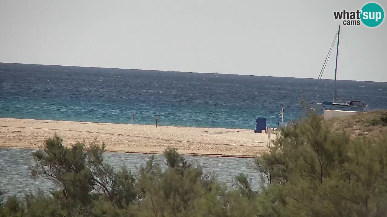 Webcam Chia – Vista en directo de la playa Su Giudeu