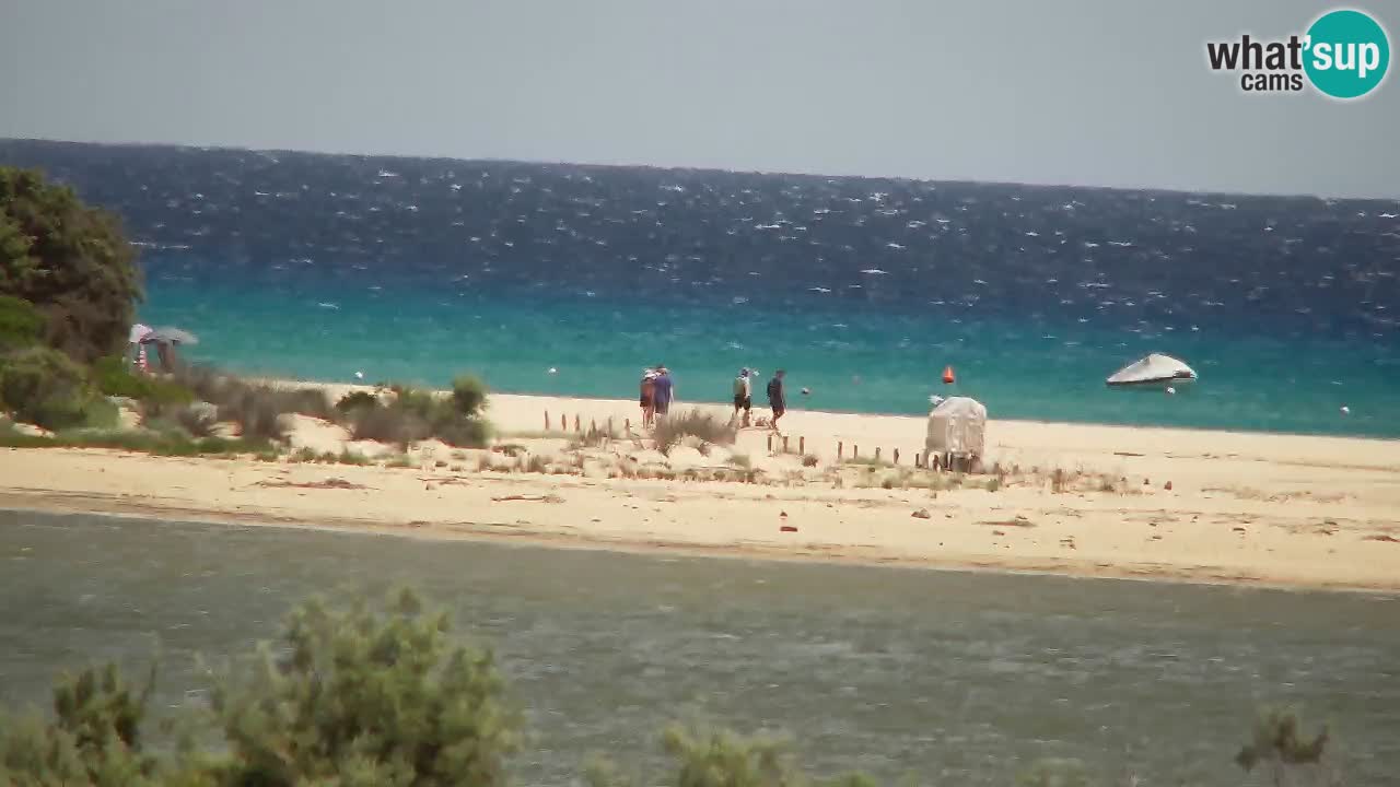 Web kamera Chia – Pogled uživo na plažu Su Giudeu