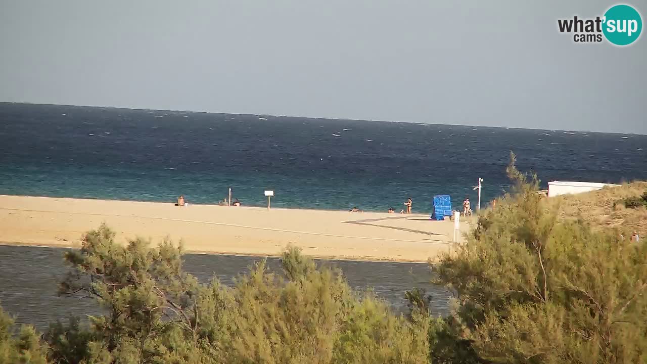 Webcam Chia – Vista en directo de la playa Su Giudeu