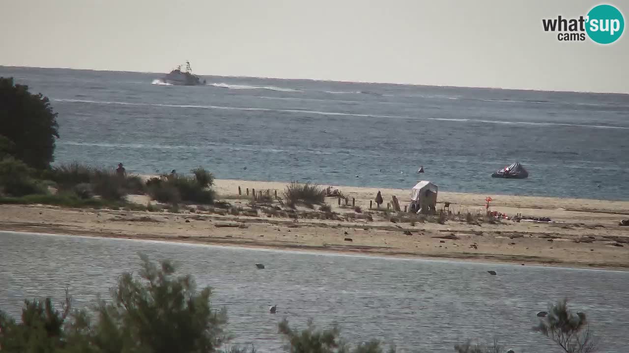 Webcam Chia – Vista en directo de la playa Su Giudeu