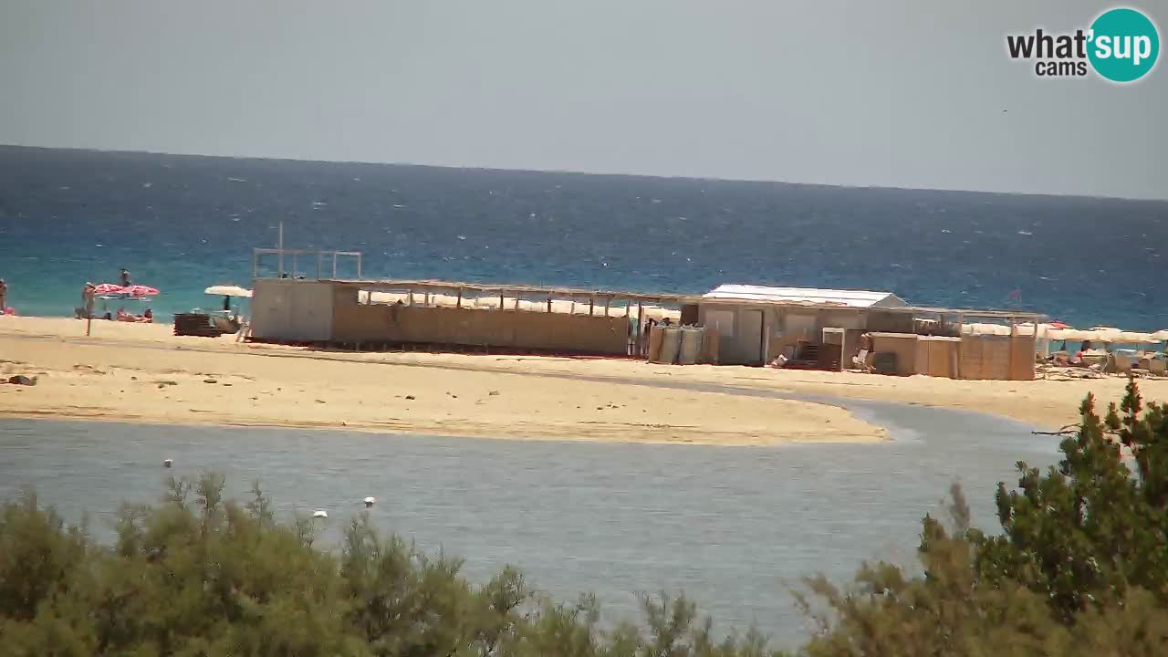 Webcam Chia – Spiaggia Su Giudeu in diretta