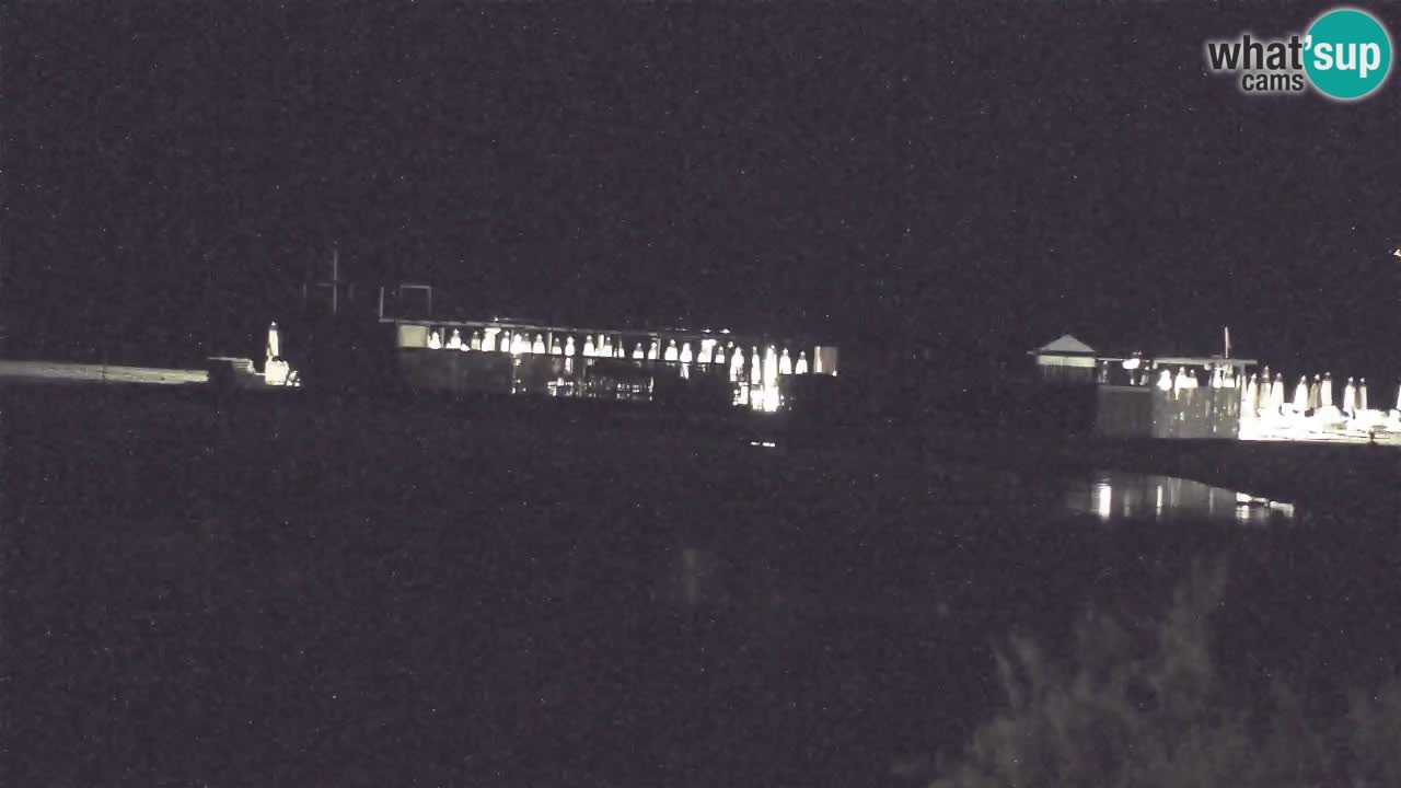 Spletna kamera Chia – Pogled v živo na plažo Su Giudeu