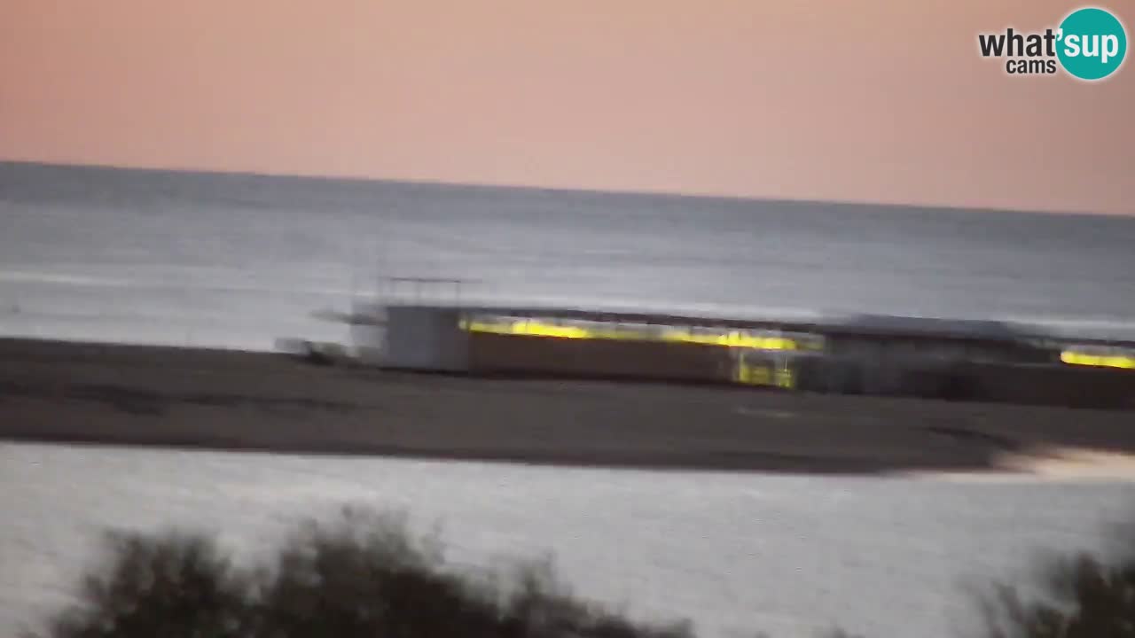 Webcam Chia – Vista en directo de la playa Su Giudeu