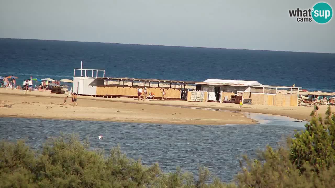 Webcam Chia – Vista en directo de la playa Su Giudeu