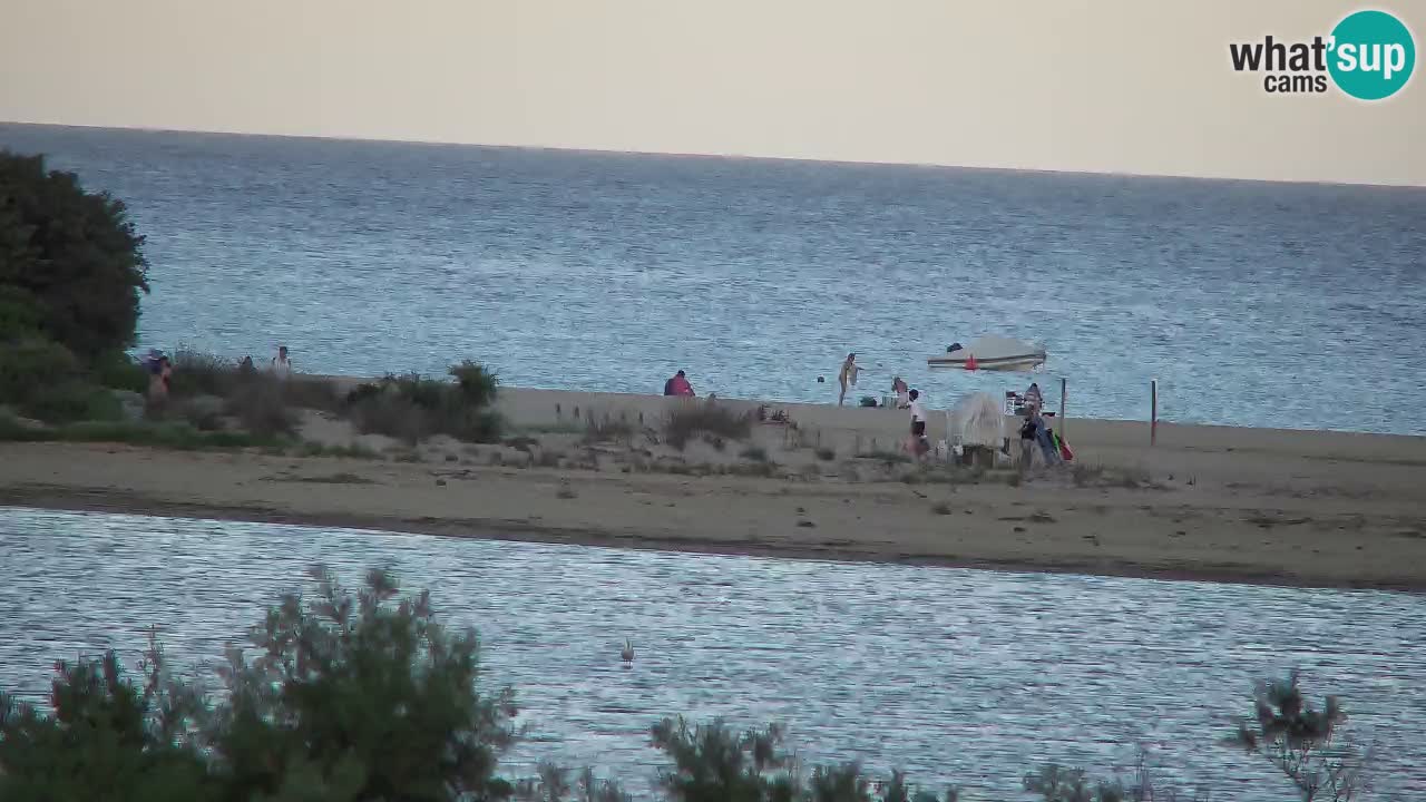 Webcam Chia – Liveblick auf den Strand Su Giudeu