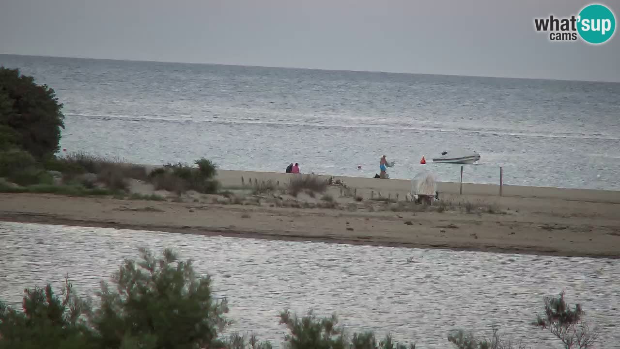 Web kamera Chia – Pogled uživo na plažu Su Giudeu