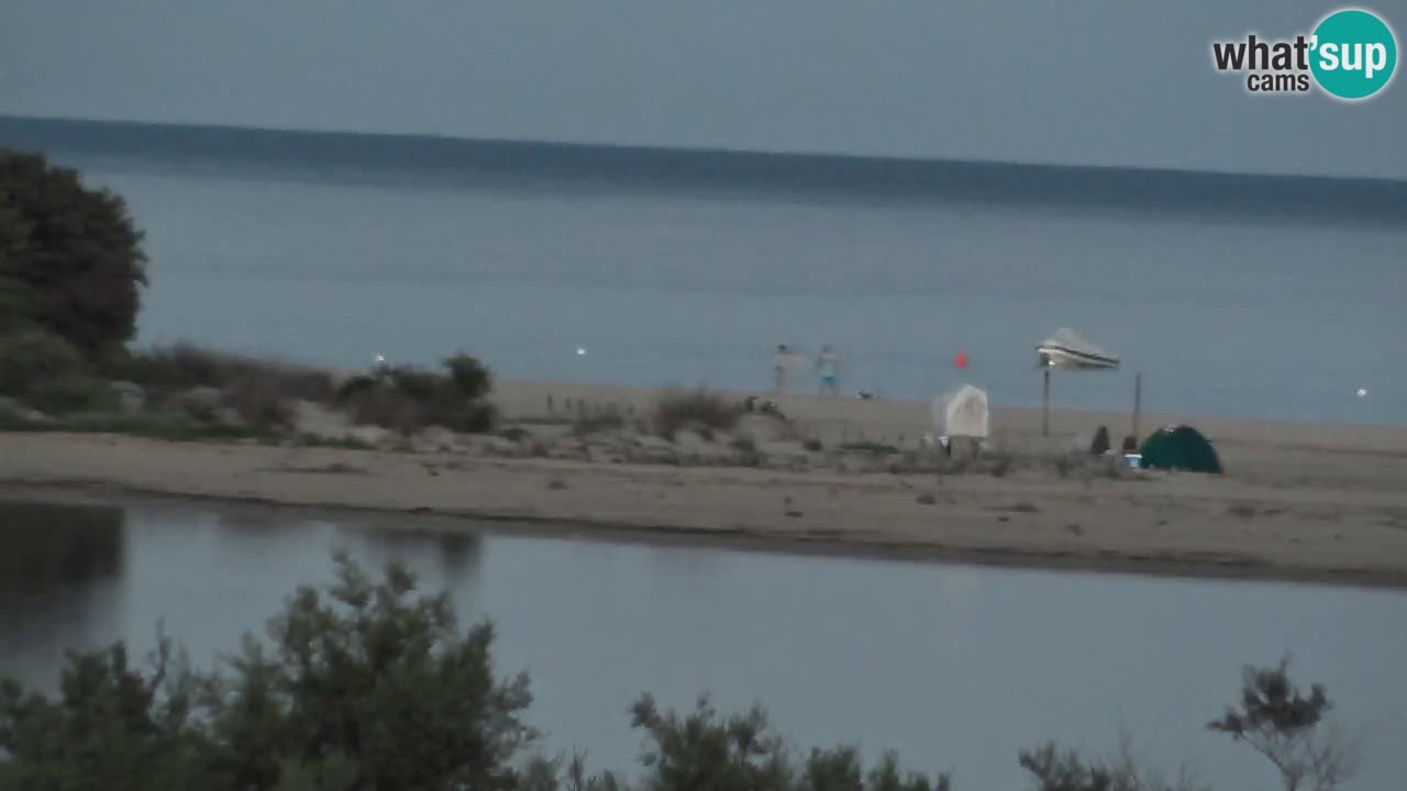 Webcam Chia – Spiaggia Su Giudeu in diretta