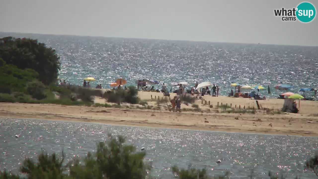 Webcam Chia – Spiaggia Su Giudeu in diretta