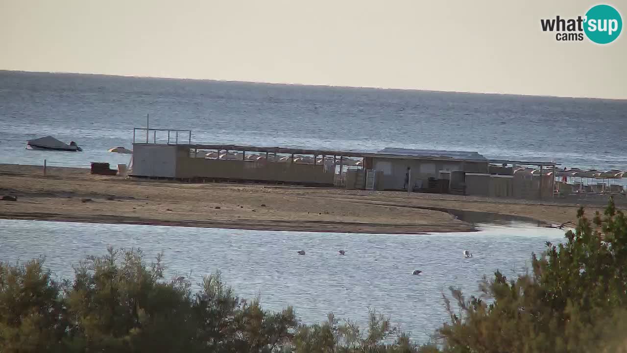 Webcam Chia – Vue en direct de la plage Su Giudeu
