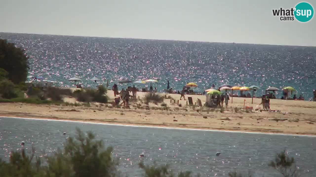Webcam Chia – Spiaggia Su Giudeu in diretta