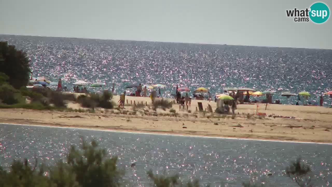 Webcam Chia – Spiaggia Su Giudeu in diretta