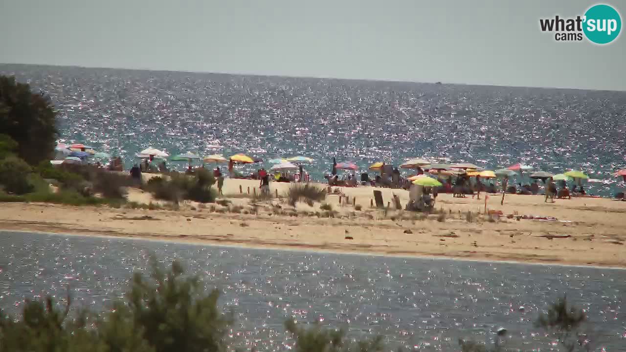 Webcam Chia – Liveblick auf den Strand Su Giudeu