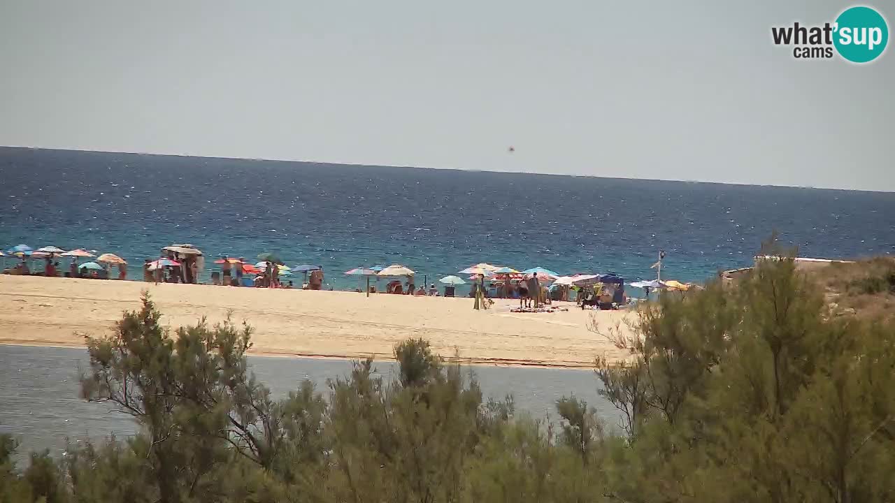 Webcam Chia – Live View of Su Giudeu Beach