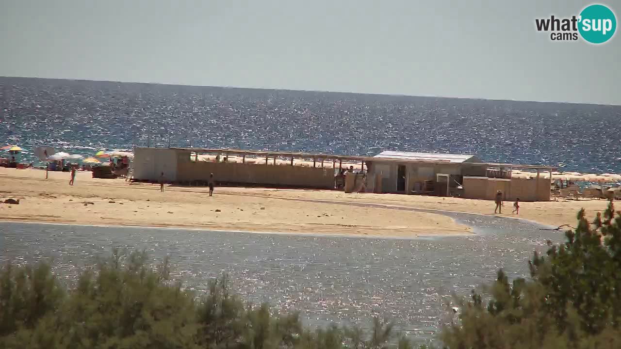 Webcam Chia – Spiaggia Su Giudeu in diretta