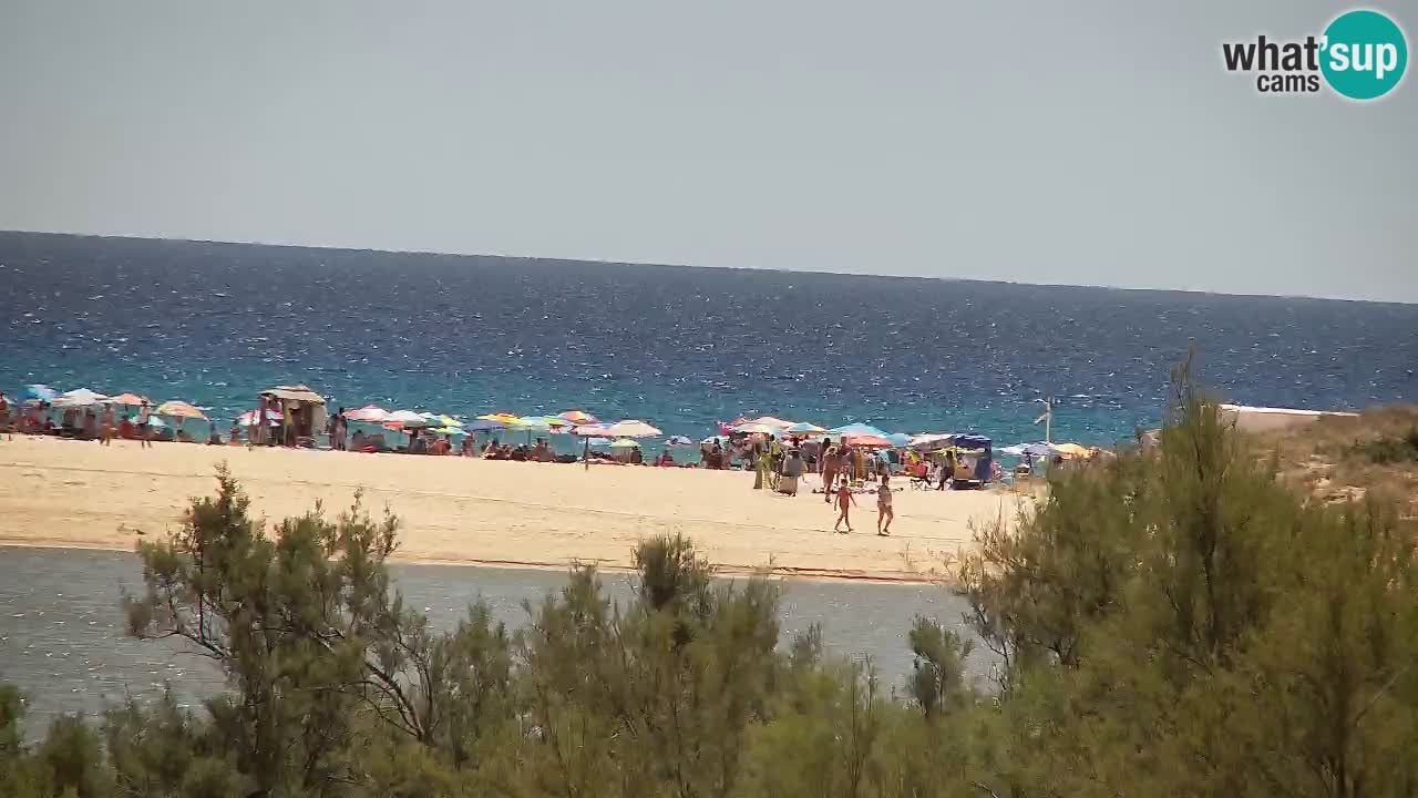 Webcam Chia – Liveblick auf den Strand Su Giudeu