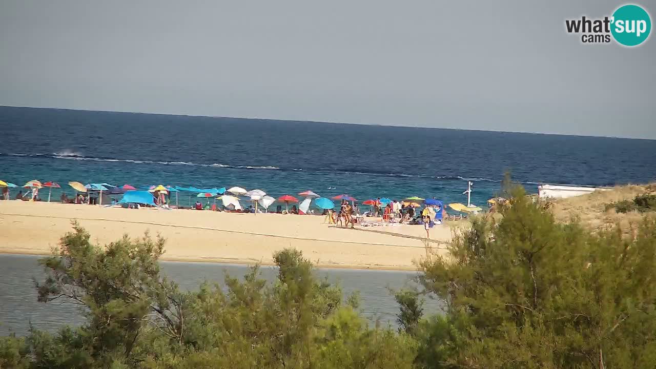 Webcam Chia – Live View of Su Giudeu Beach