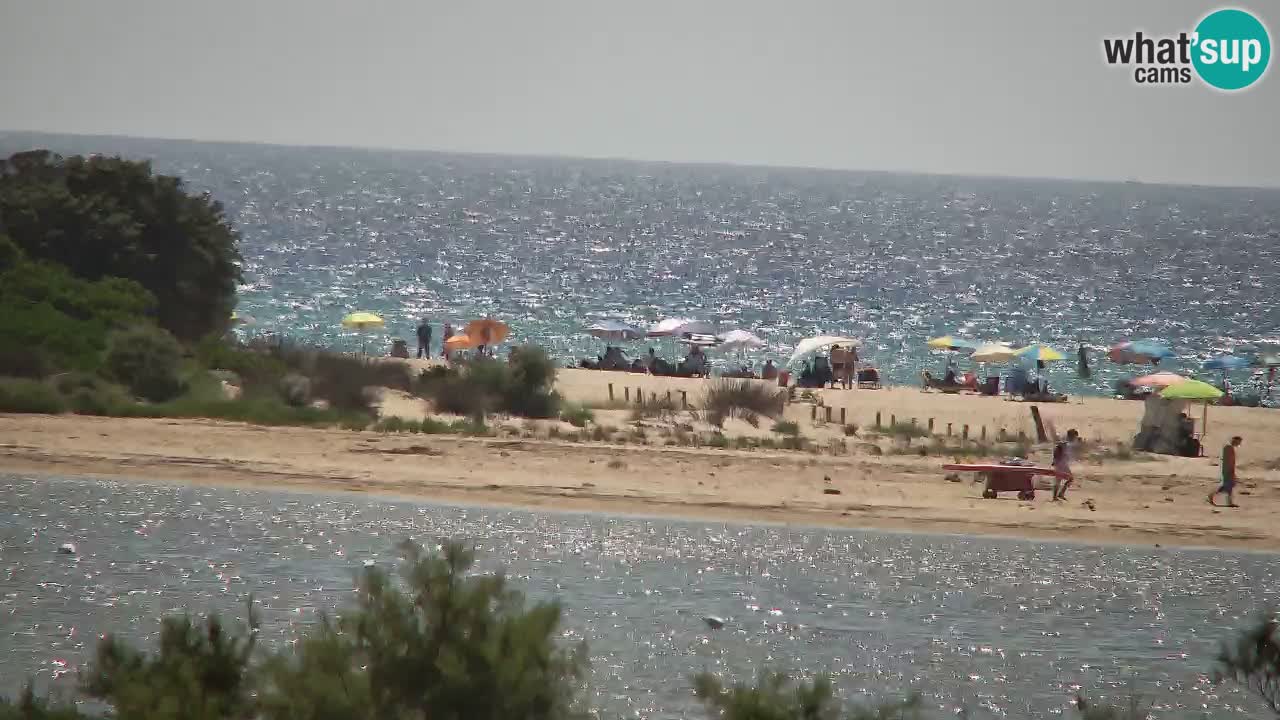 Web kamera Chia – Pogled uživo na plažu Su Giudeu