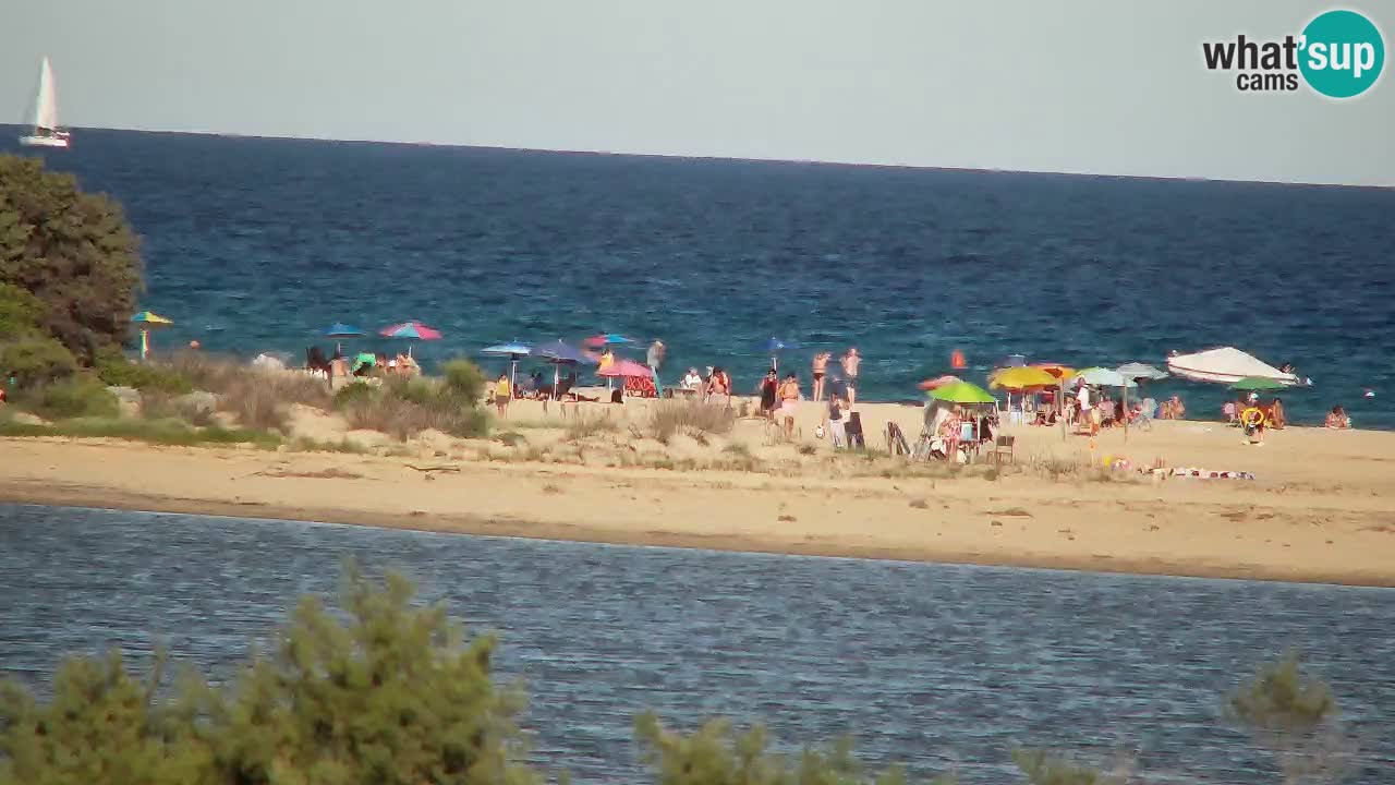 Webcam Chia – Live View of Su Giudeu Beach