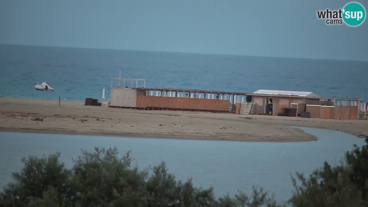 Web kamera Chia – Pogled uživo na plažu Su Giudeu