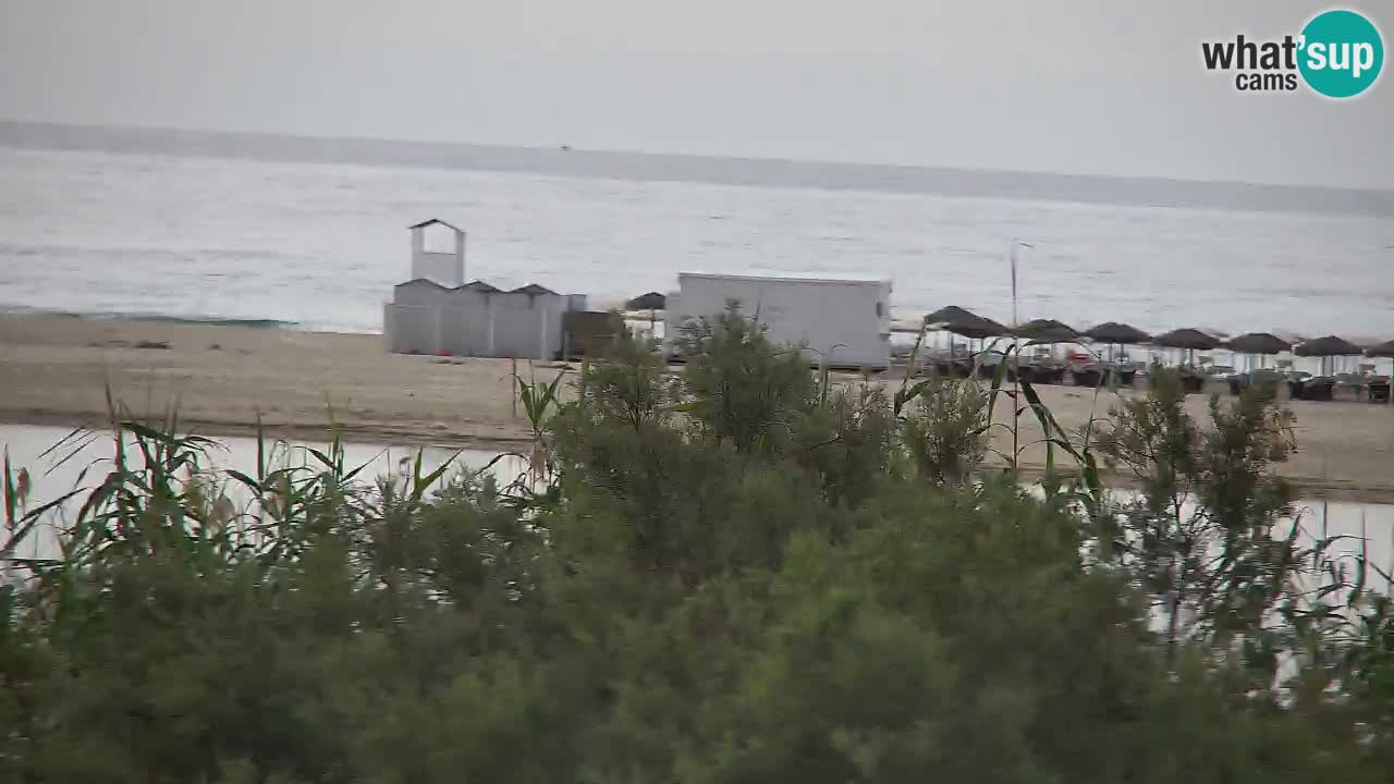 Webcam Chia – Spiaggia Su Giudeu in diretta